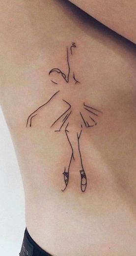 Tattoo na costela