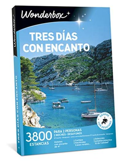 WONDERBOX Caja Tres DÍAS con Encanto- 3.800 estancias Rurales para Dos Personas