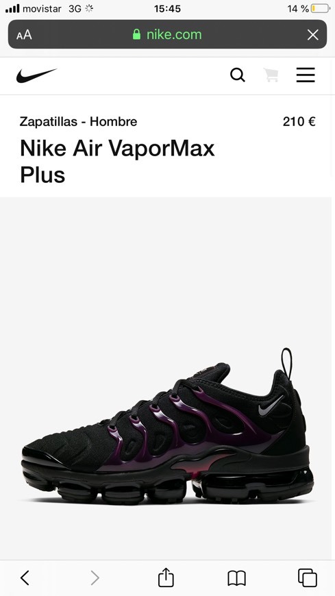 Producto Nike Air VaporMax Plus