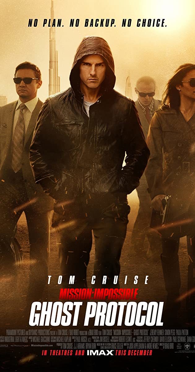 Película Misión imposible: Protocolo fantasma