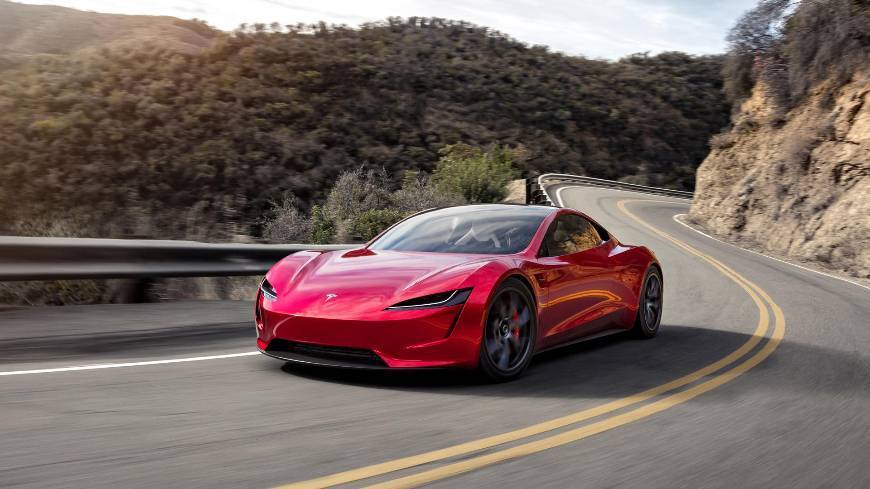 Moda Tesla Roadster 