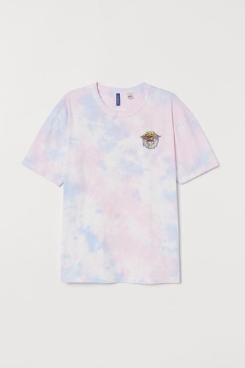 Spongebob tie dye T-shirt