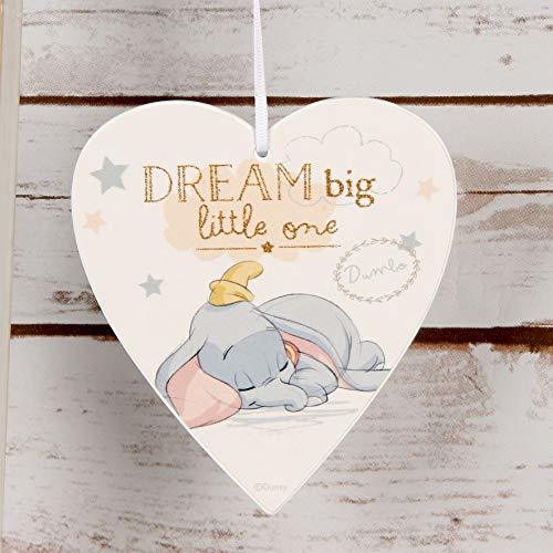 Lugares Disney Dumbo de dormir Dream Big colgante placa mágico Beginnings regalo bebé