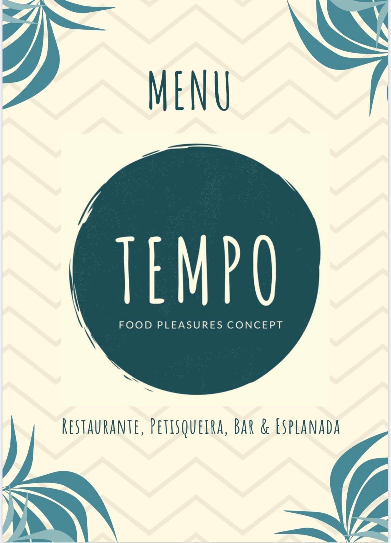 Restaurants TEMPO food pleasures concept