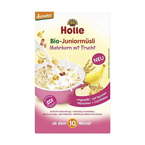 Productos Holle Bio Muesli Copos De Cereales Con Fruta Biológica 10m