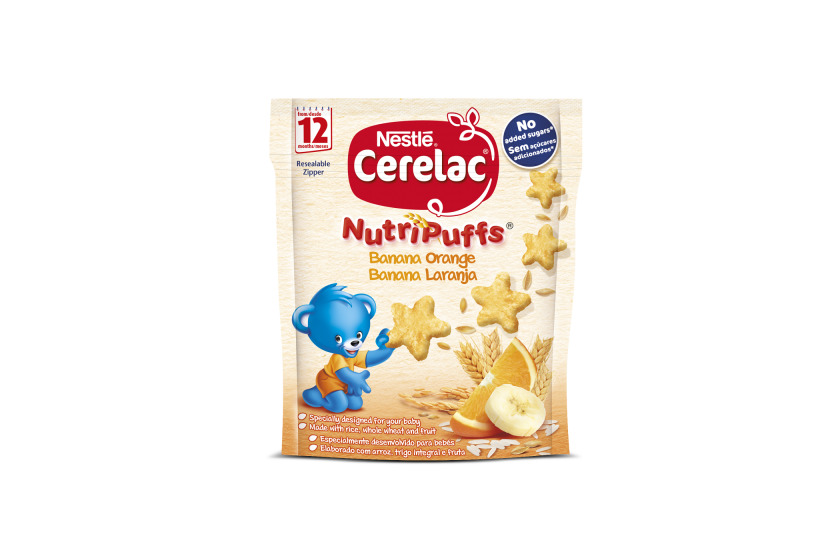 Productos Cerelac Nutripuffs Laranja Banana