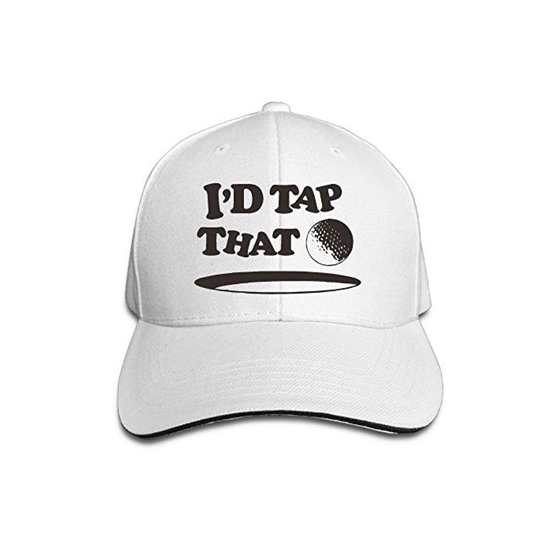 Fashion Ocaohuahuaba - Gorra unisex para sándwich con texto en inglés "I'd Tap