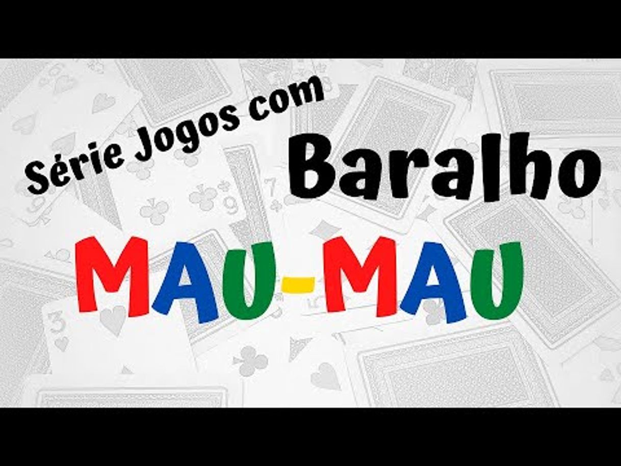 Moda Como jogar Mau-Mau – Série Jogos com Baralho - YouTube