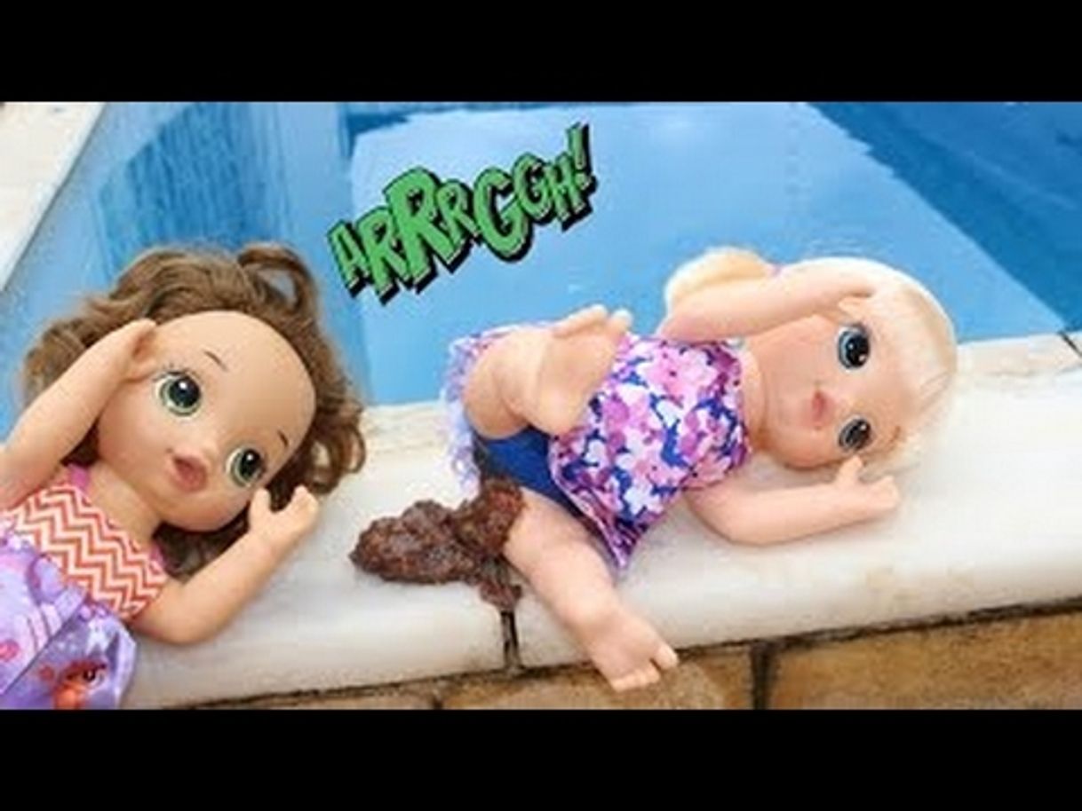 Moda BABY ALIVE CLARICE FAZ COCÔ NA PISCINA DO CLUBE ...