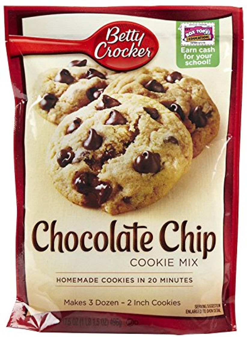 Social Betty Crocker Chocolate chip cookie mix 496g