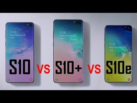 Fashion Samsung Galaxy S10e, S10 & S10+ Features & Highlights ...