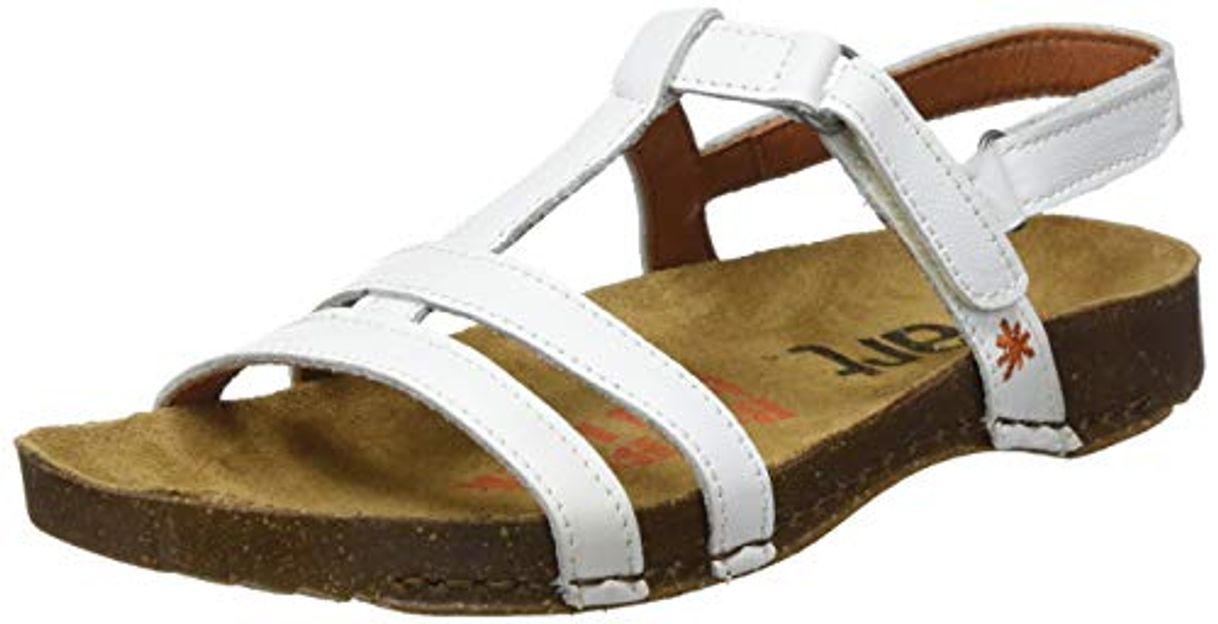 Producto Art I Breathe, Sandalias con Punta Abierta para Mujer, Blanco