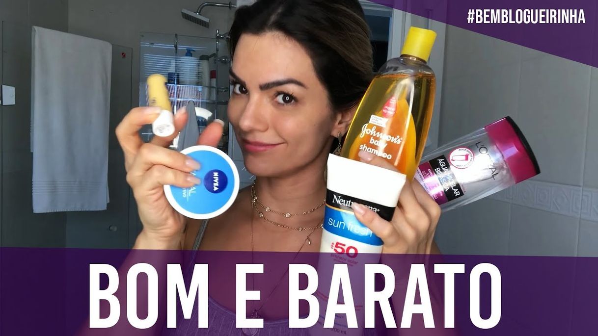 Moda É BOM E BARATINHO! MEUS PRODUTOS DE BELEZA - YouTube