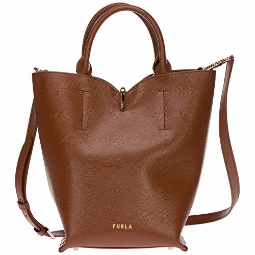 Products Furla mujer Ribbon bolsas de mano cognac