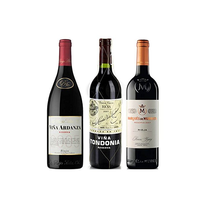 Social Pack Vino Top Rioja 3 botellas. 1 Viña Ardanza