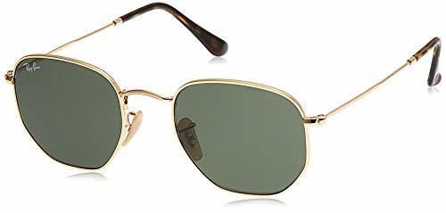 Ray-Ban Hexagonal Flat Lenses Gafas de sol, Oro