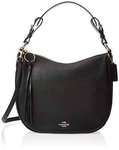 Fashion COACH Coach Tasche 35593 GDBLK Bolsa de Deporte, 32 cm, Negro