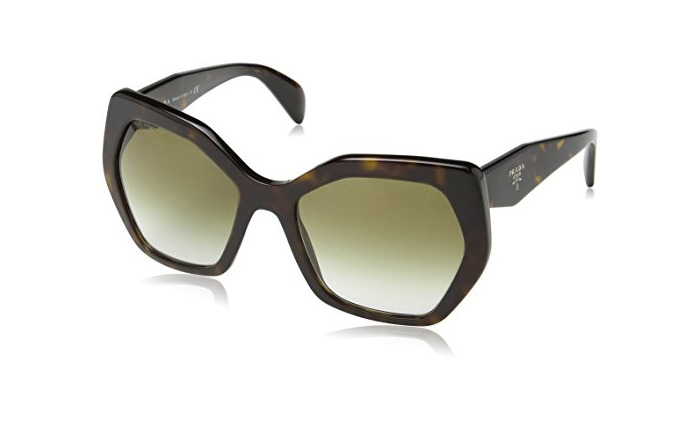 Moda Prada 0PR16RS 2AU4M0 56 Gafas de sol, Marrón