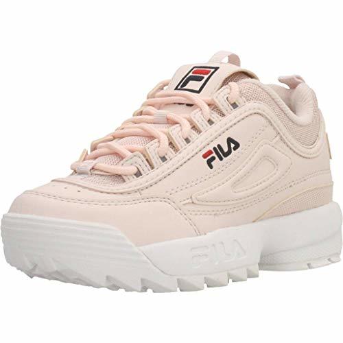 Social FILA Disruptor Kids Zapatillas de niña Rosa en Piel Rosa 1010567.71Y
