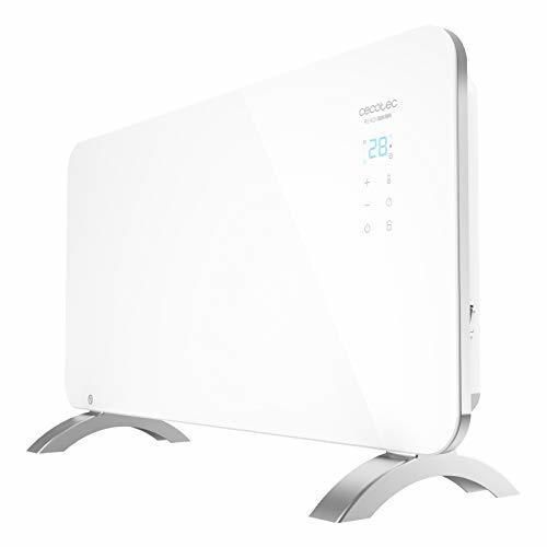 Cecotec Convector de Cristal Ready Warm 6700 Crystal Connection. Manejo por WiFi,