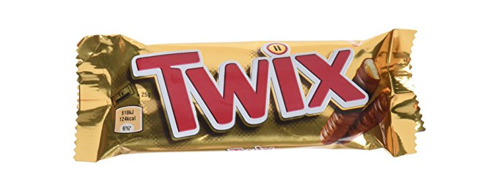 Social Twix Barrita de Galleta y Caramelo Cubierta de Chocolate con Leche
