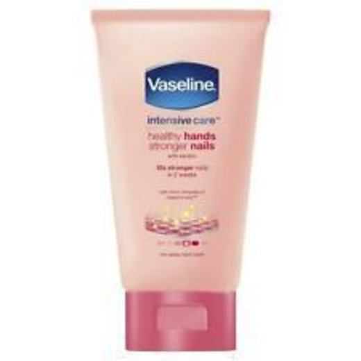 x4 Vaseline Intensive Care Healthy Hands and Stronger Nails with Keratin 200ml
