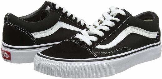 Vans Old Skool, Zapatillas Unisex Adulto, Negro