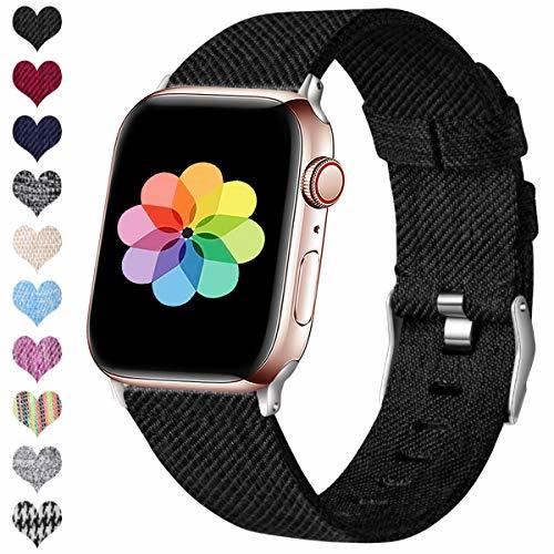 Social HUMENN Compatible con de Apple Watch Correa 38mm 40mm 42mm 44mm