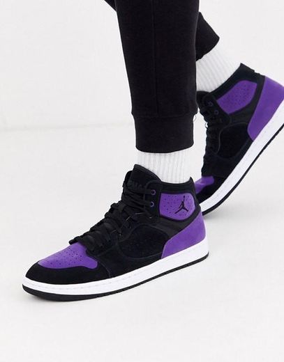 Nike Jordan Access black and purple
