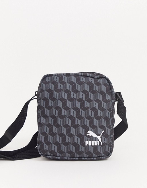 Moda Puma Portable bag with print in black