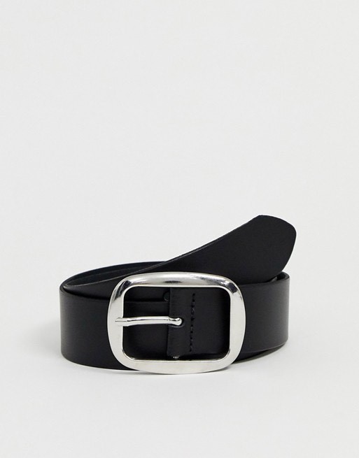 Moda ASOS DESIGN Leather jeans belt