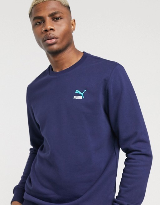 Moda Puma Classics embroidered sweatshirt 