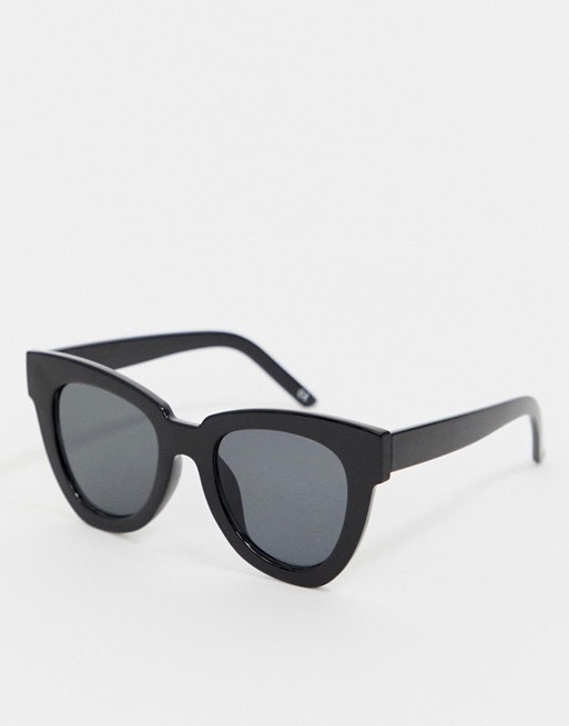 Moda Chunky flare cat eye sunglasses