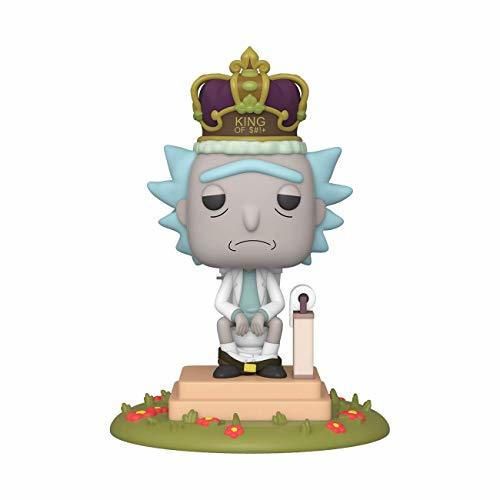 Funko-Pop Animation: Rick & Morty-King of $#+ w/Sound Rick and Morty Collectible