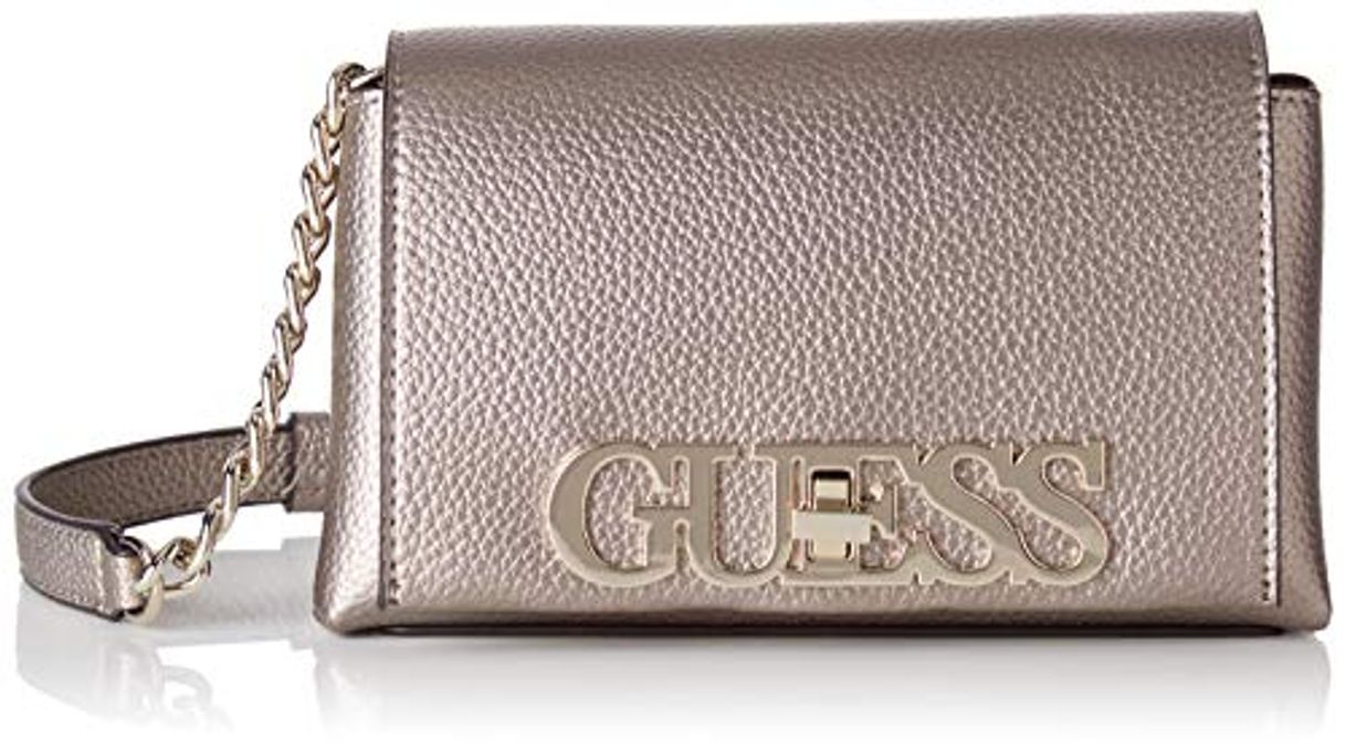 Productos Guess GUESSUptown Chic Mini Xbody FlapMujerGris