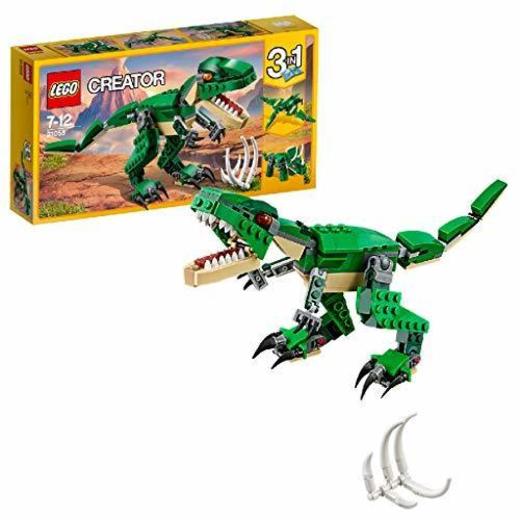 LEGO Creator - Grandes Dinosaurios, juguete 3 en 1 con el que