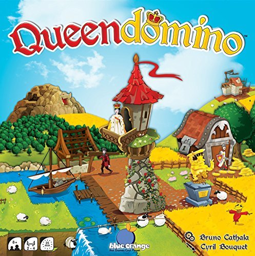 Lugar Azul Naranja queendomino Juego