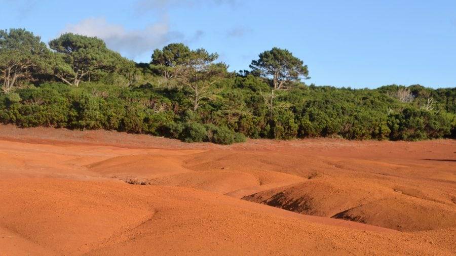 Lugar Barreiro da Faneca, “Deserto Vermelho” dos Açores