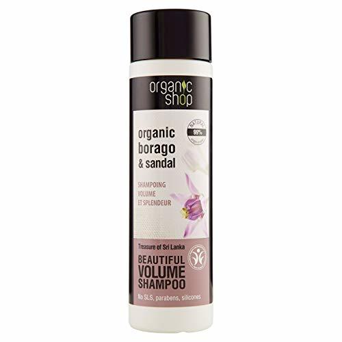 Product Organic Shop Shampoo volumen Borago & Sandal – 280 ml