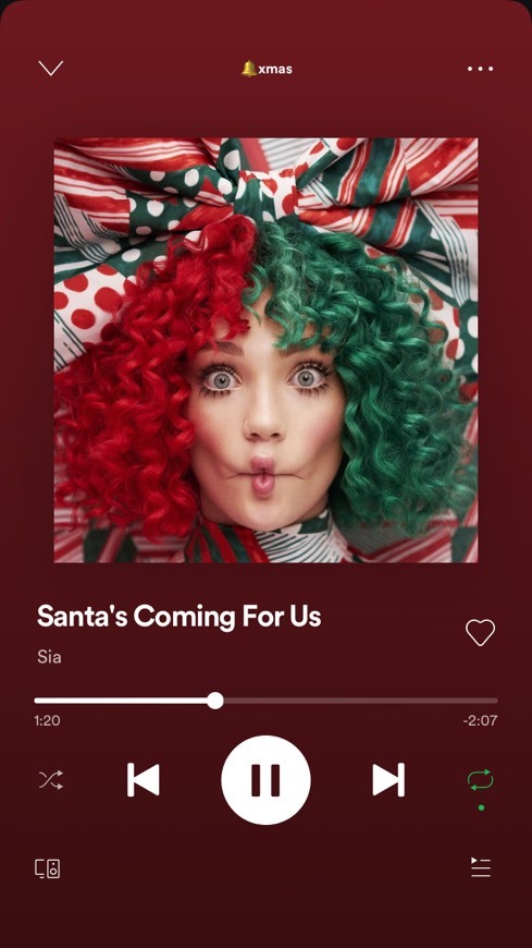 Canción Santa's Coming for Us