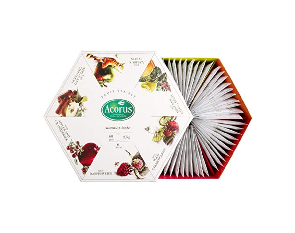 Product ACORUS Summer Taste – juego de té de frutas naturales de seis