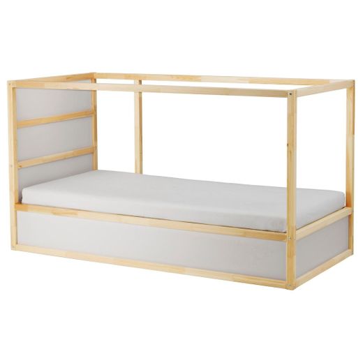 KURA Cama reversible, blanco, pino, 90x200 cm - IKEA