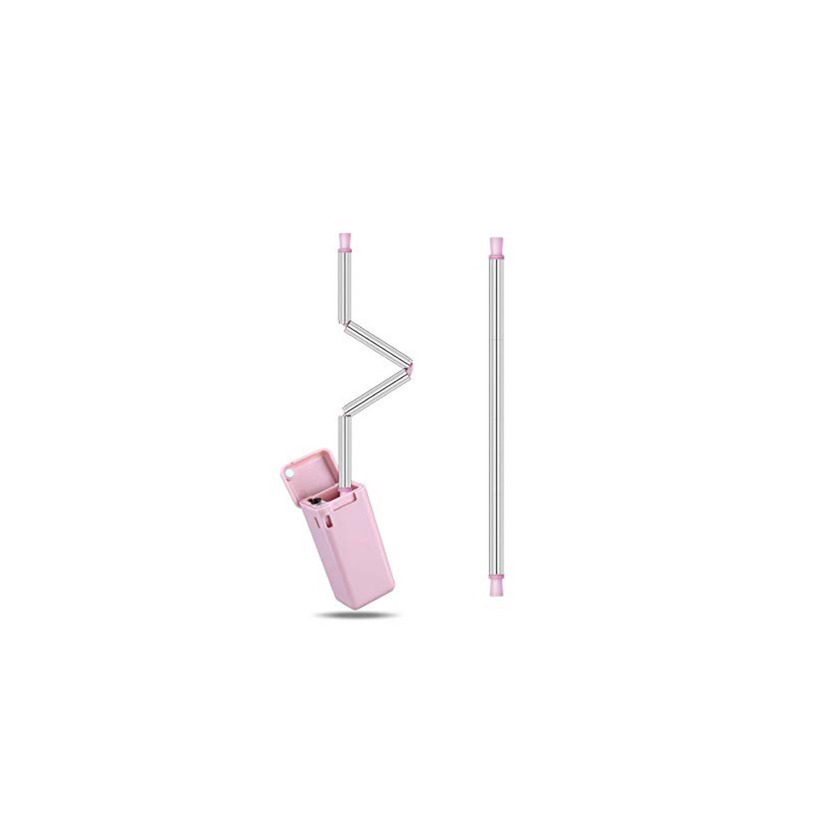 Social Pajitas plegables en llavero