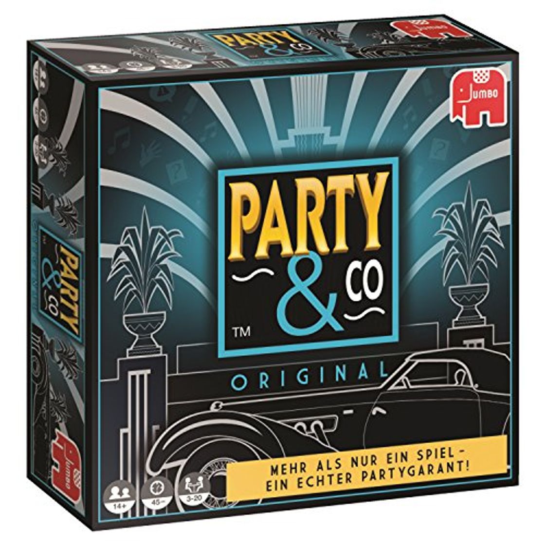 Social Party & Co. Original Adultos Juego de mesa de carreras - Juego