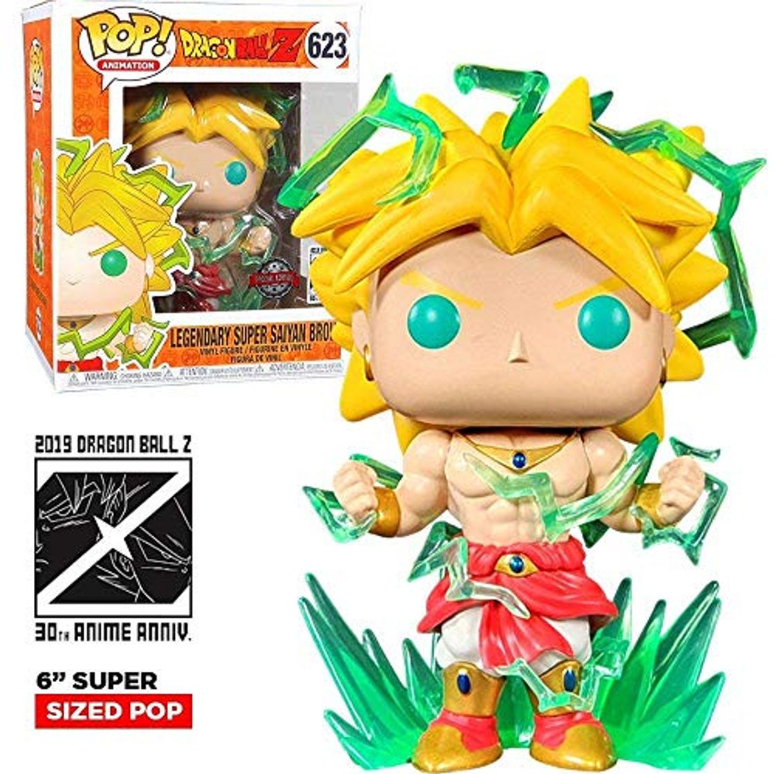 Game Funko Pop! DBZ Broly 6" Galactic Toys Exclusive