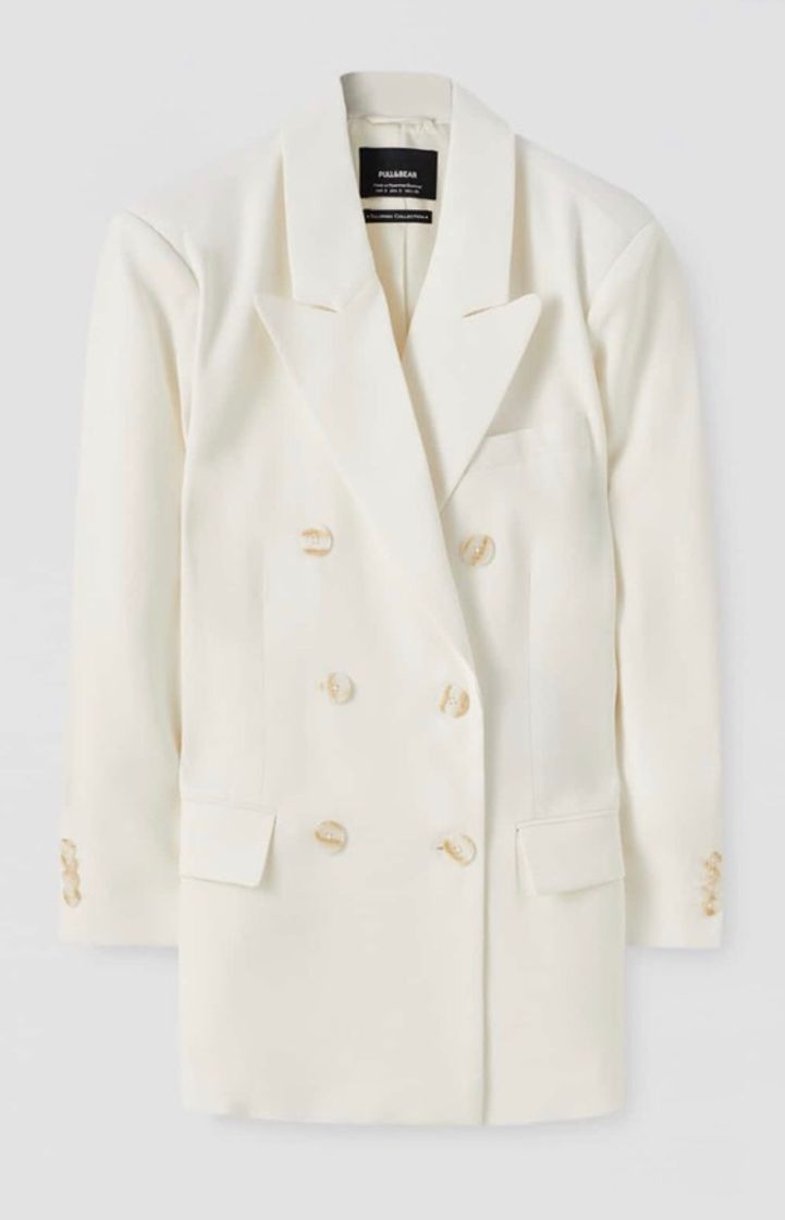 Fashion Blazer oversize blanca