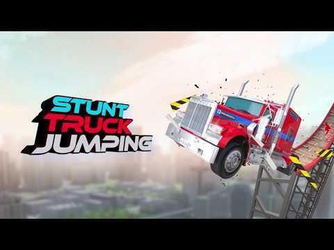 Stunt truck jump