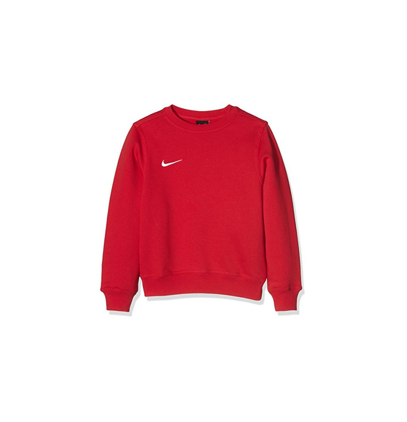 Fitness Nike Yth Team Club Crew - Sudadera para niño, Rojo