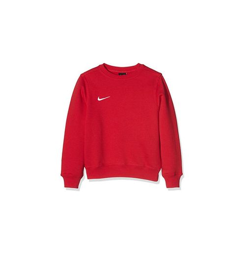 Nike Yth Team Club Crew - Sudadera para niño, Rojo