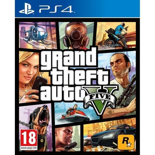 Grand Theft Auto V Game | PS4 - PlayStation
